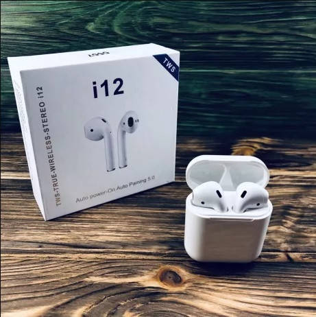 Беспроводные наушники TWS i12 5.0 Bluetooth сенсорные с магнитным кейсом белый, Разные цвета
Беспроводные наушники TWS i12 5.0 Bluetooth сенсорные с магнитным кейсом белый, Разные цвета