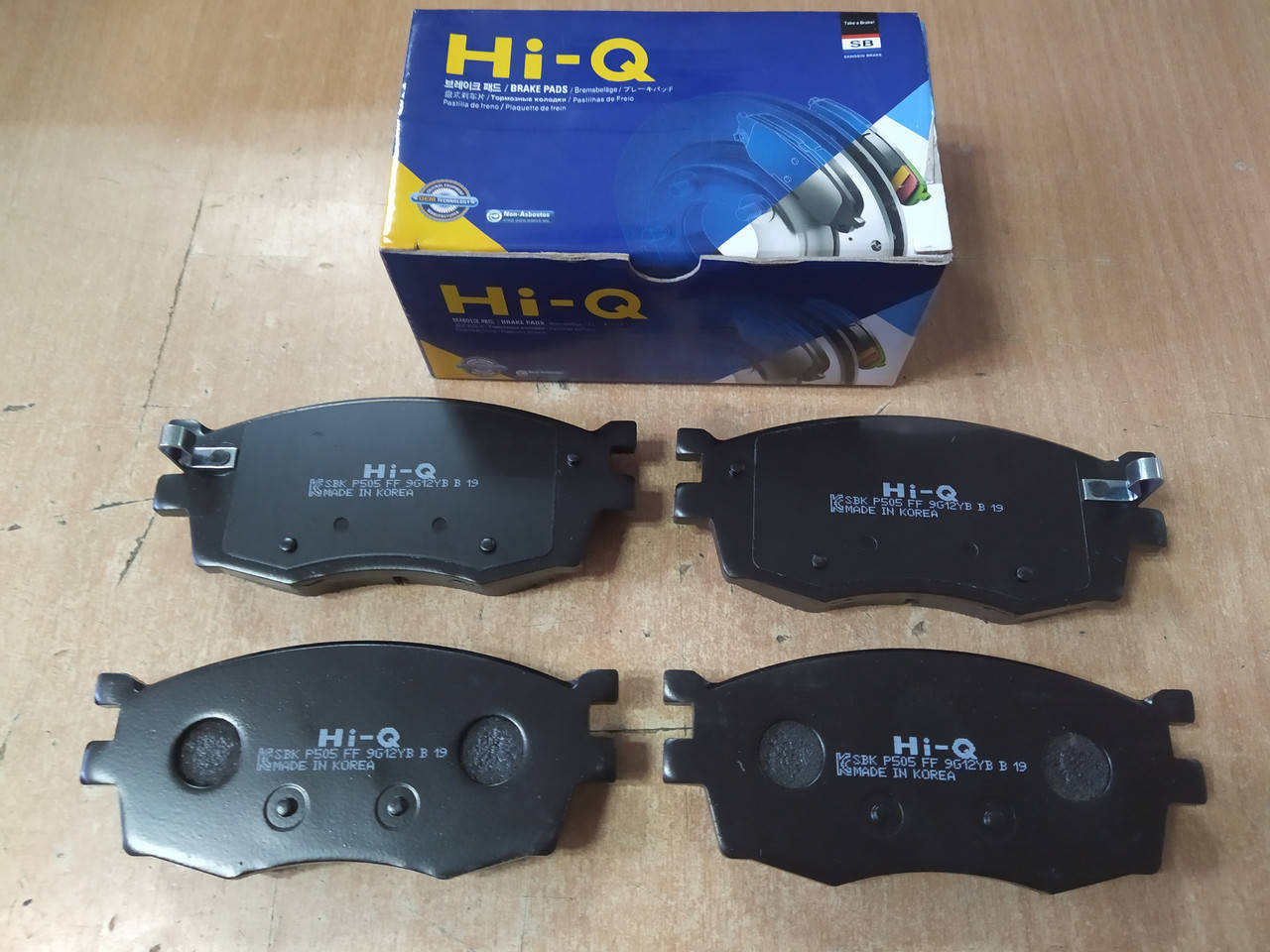 Колодки тормозные передние Hyundai Accent III, Kia Rio 2005>; "Hi-Q" (Sangsin) SP1186 - производства Кореи
Колодки тормозные передние Hyundai Accent III, Kia Rio 2005>; "Hi-Q" (Sangsin) SP1186 - производства Кореи
