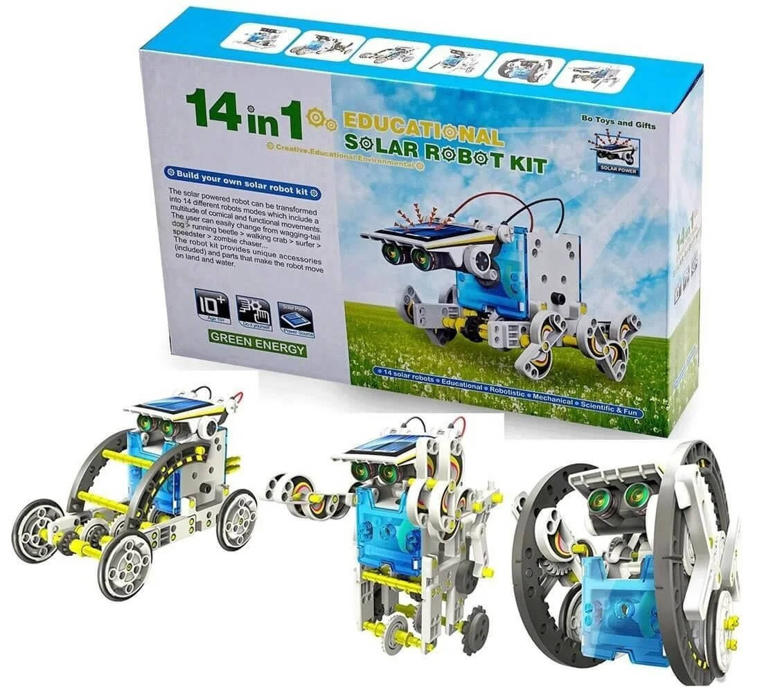 Робот - конструктор SOLAR ROBOT 14в1 
Робот - конструктор SOLAR ROBOT 14в1