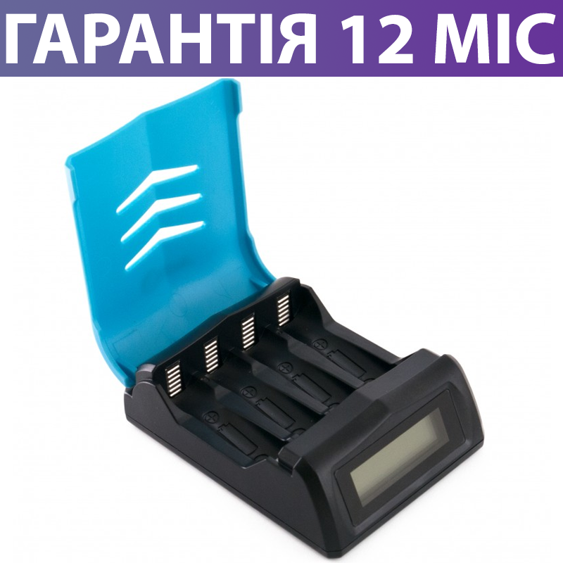 Зарядное устройство для аккумуляторных батареек Extradigital BC120, зарядка пальчиковых аккумуляторов АА и ААА
Зарядное устройство для аккумуляторных батареек Extradigital BC120, зарядка пальчиковых аккумуляторов АА и ААА