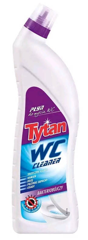 Cредство для чистки унитазов Tytan Violet 1л 
Cредство для чистки унитазов Tytan Violet 1л
