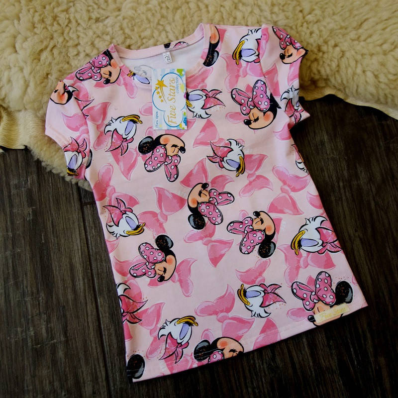 Детская футболка розовая поночка и мини Five Stars KD0526-98p, Розовый
Детская футболка розовая поночка и мини Five Stars KD0526-98p, Розовый