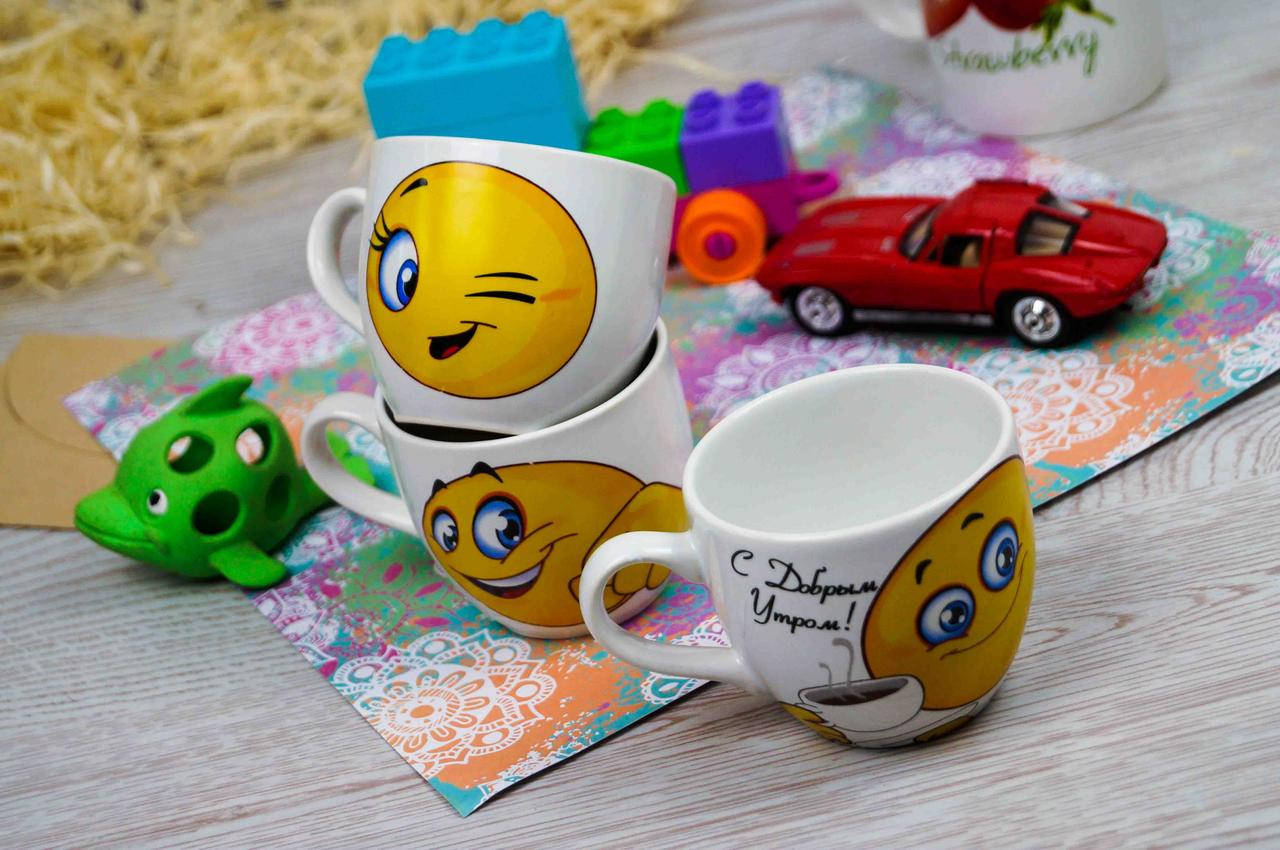 Детская чашка со Смайлом 210 мл
Детская чашка со Смайлом 210 мл