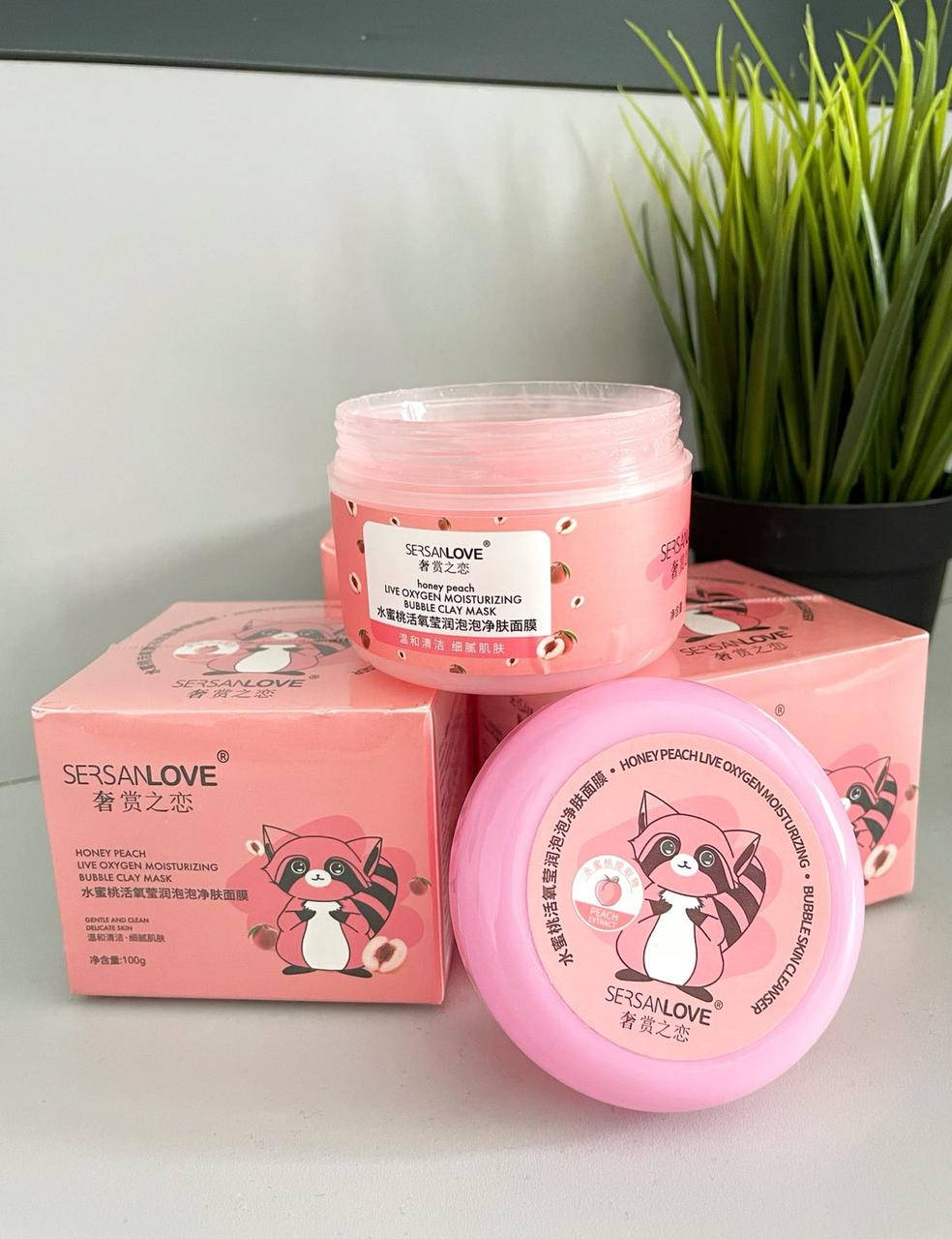 Очищающая маска маска Sersanlove Honey Peach Bubble Mask с экстрактом персика 100 g , обогащенная кислородом
Очищающая маска маска Sersanlove Honey Peach Bubble Mask с экстрактом персика 100 g , обогащенная кислородом