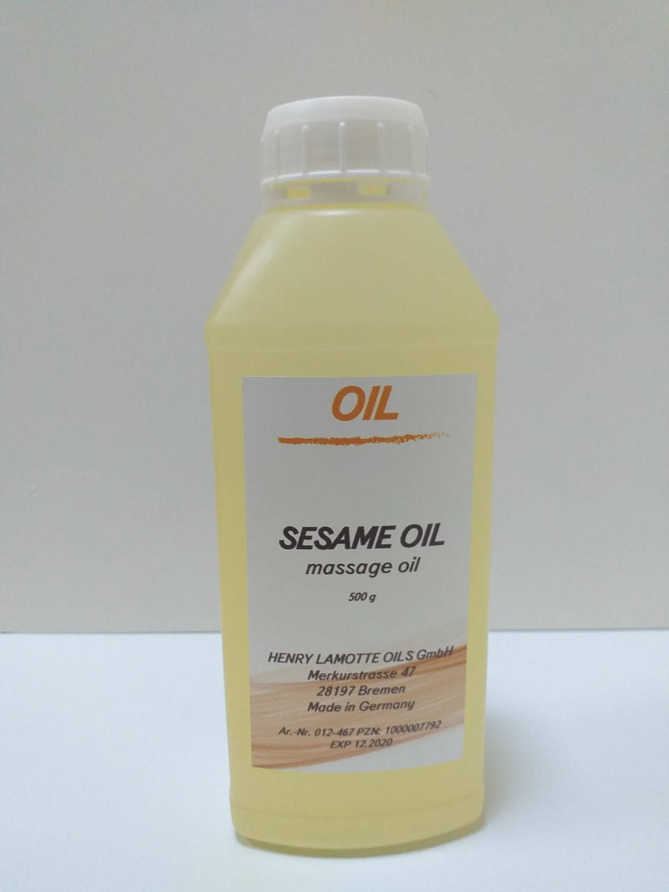 Масажное Масло кунжут для лица и тела. Германия. 500г 
Масажное Масло кунжут для лица и тела. Германия. 500г