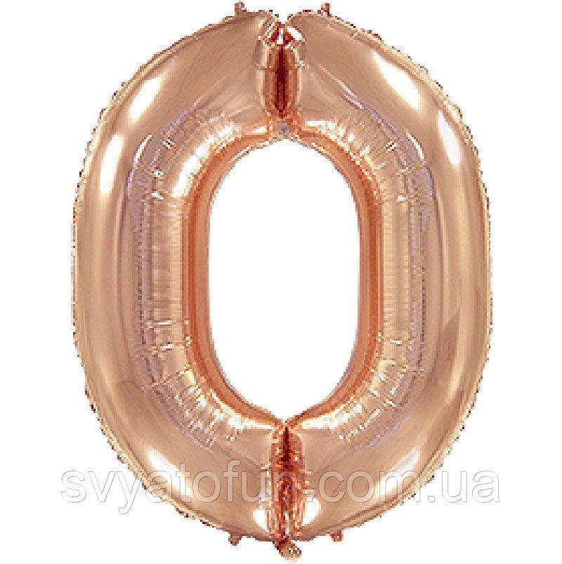Фольгированный шар цифра "0" розовое золото 40" Flexmetal
Фольгированный шар цифра "0" розовое золото 40" Flexmetal