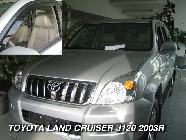 Дефлекторы окон (вставные!) ветровики Toyota Land Cruiser Prado 120 2003-2009 4шт., HEKO, 29355
Дефлекторы окон (вставные!) ветровики Toyota Land Cruiser Prado 120 2003-2009 4шт., HEKO, 29355