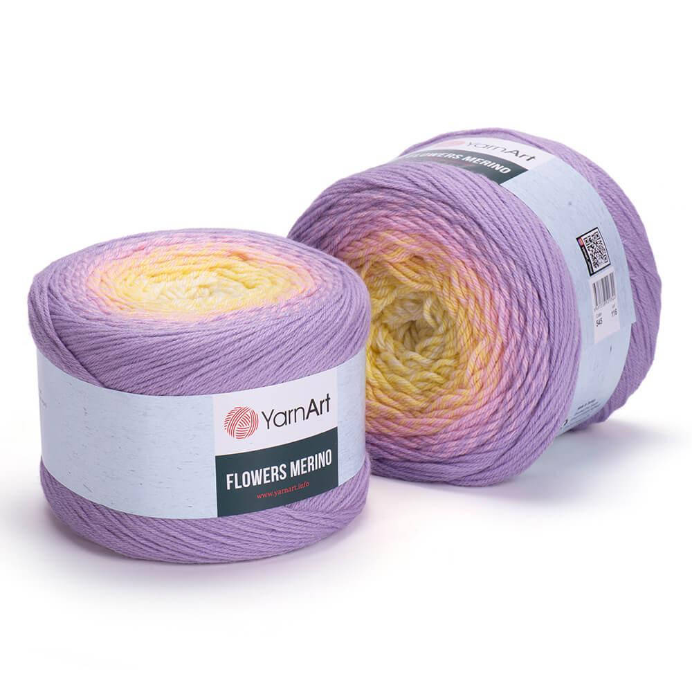 YarnArt Flowers Merino (ЯрнАрт Фловерс Мерино) № 545 (Пряжа полушерсть, нитки для вязания), Секционное крашение
YarnArt Flowers Merino (ЯрнАрт Фловерс Мерино) № 545 (Пряжа полушерсть, нитки для вязания), Секционное крашение