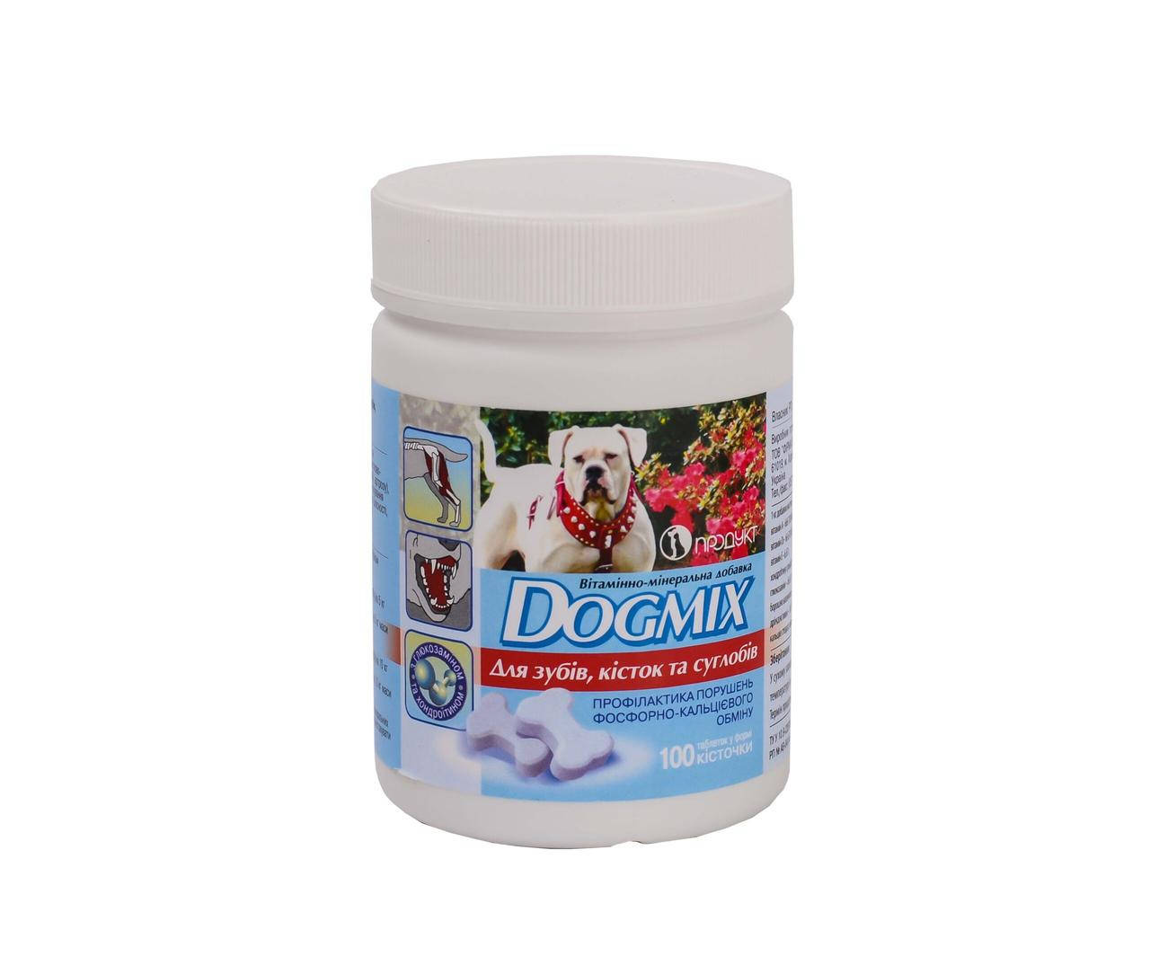 Витаминно-минеральная добавка DOGMIX для собак (догмикс) для зубів, кісток та суглобів
Витаминно-минеральная добавка DOGMIX для собак (догмикс) для зубів, кісток та суглобів