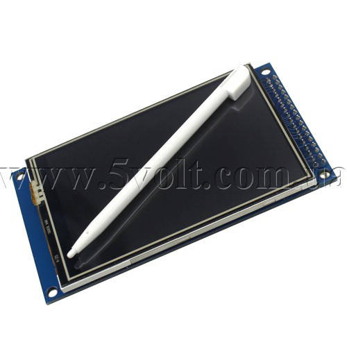 Дисплей 3.5 480x320 16bit драйвер ILI9486 сенсор XPT2046
Дисплей 3.5 480x320 16bit драйвер ILI9486 сенсор XPT2046