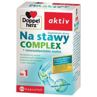 Doppelherz Aktiv Na stawy Complex с экстр-м новозеландских мидий, коллагеном, гиалур. к-той, глюкозамином 60 к
Doppelherz Aktiv Na stawy Complex с экстр-м новозеландских мидий, коллагеном, гиалур. к-той, глюкозамином 60 к