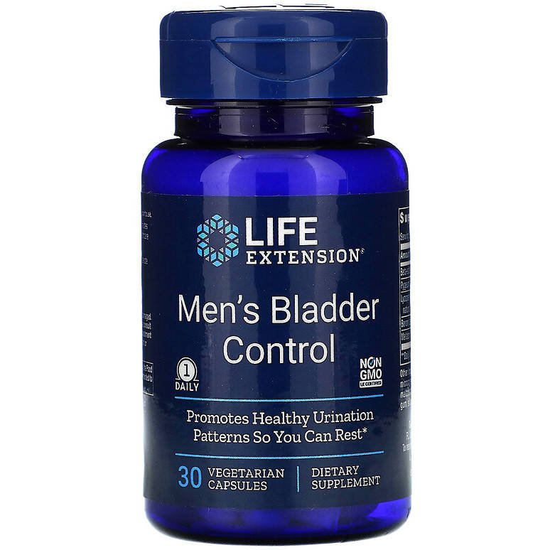 Комплекс для поддержки мочевого пузыря у мужчин Life Extension "Men's Bladder Control" (30 капсул)
Комплекс для поддержки мочевого пузыря у мужчин Life Extension "Men's Bladder Control" (30 капсул)