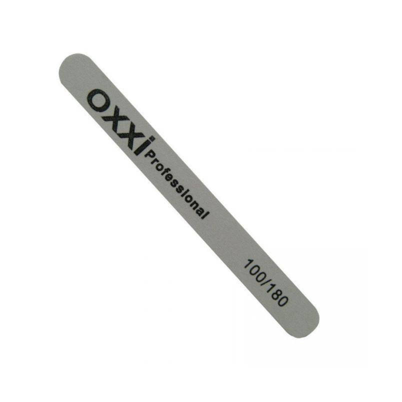 Пилка для ногтей OXXI Professional 100/180, прямая
Пилка для ногтей OXXI Professional 100/180, прямая