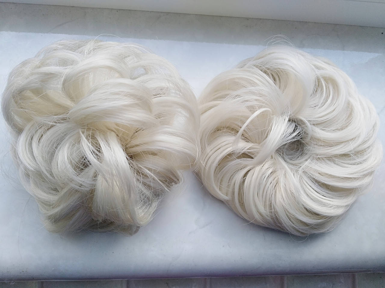 Пучок-резинка накладная для волос светлый блонд, Белый
Пучок-резинка накладная для волос светлый блонд, Белый