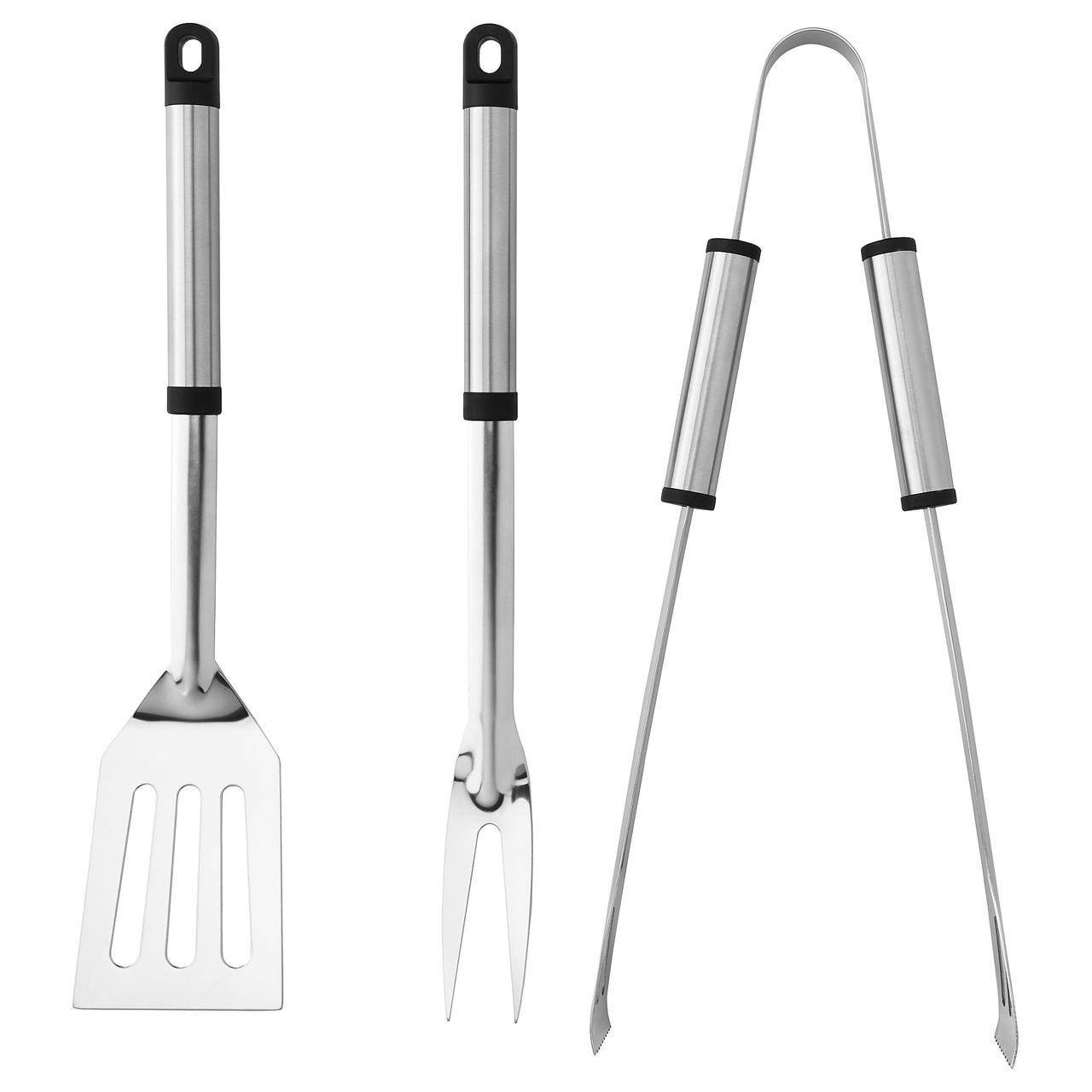 GRILLTIDER Набор кухонных принадлежностей для барбекю, 3 предмета, 00444728, ИКЕА IKEA, GRILLTIDER
GRILLTIDER Набор кухонных принадлежностей для барбекю, 3 предмета, 00444728, ИКЕА IKEA, GRILLTIDER