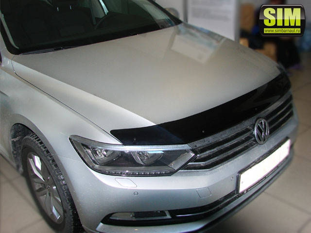 Дефлектор капота (мухобойка) Volkswagen Passat В8 SD/WG, 15- (фольксваген пассат б8) SIM
Дефлектор капота (мухобойка) Volkswagen Passat В8 SD/WG, 15- (фольксваген пассат б8) SIM