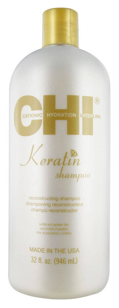 Шампунь восстанавливающий с кератином Chi Keratin Reconstructing Shampoo 946 мл (11508Qu)
Шампунь восстанавливающий с кератином Chi Keratin Reconstructing Shampoo 946 мл (11508Qu)