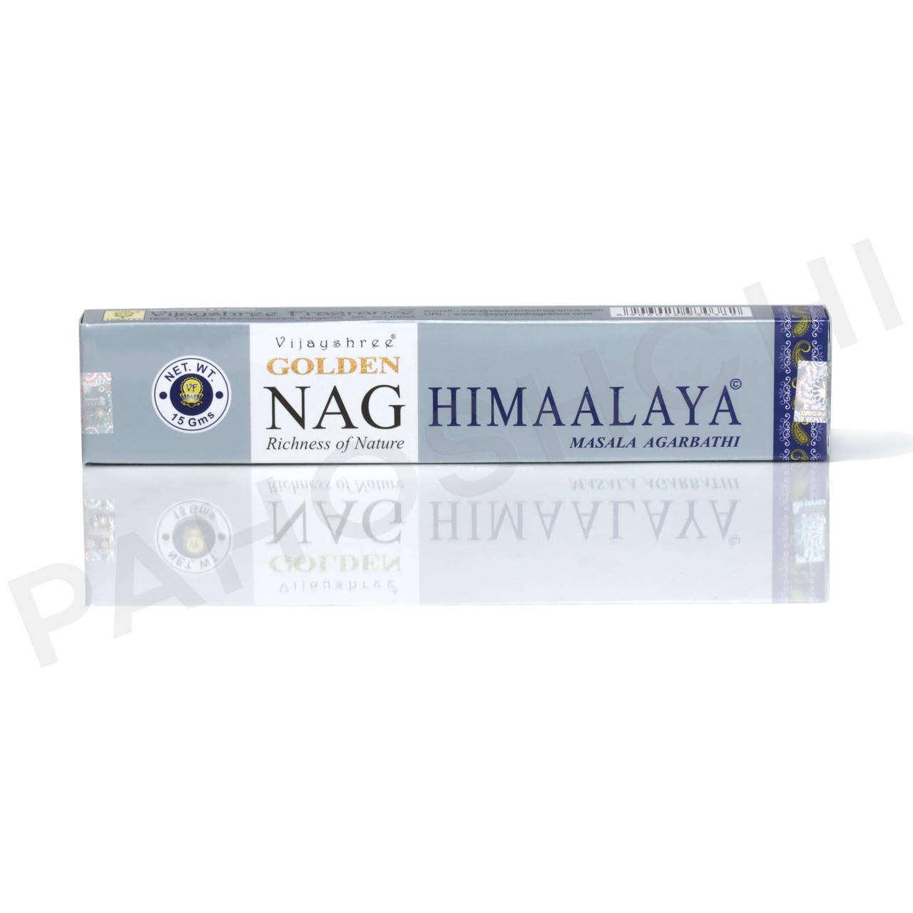 Аромапалочки, благовония Himaalaya / Гималая ( Vijayshree, Golden NAG ) Голден Наг, 15 грам (уп. - 15 палочек)
Аромапалочки, благовония Himaalaya / Гималая ( Vijayshree, Golden NAG ) Голден Наг, 15 грам (уп. - 15 палочек)