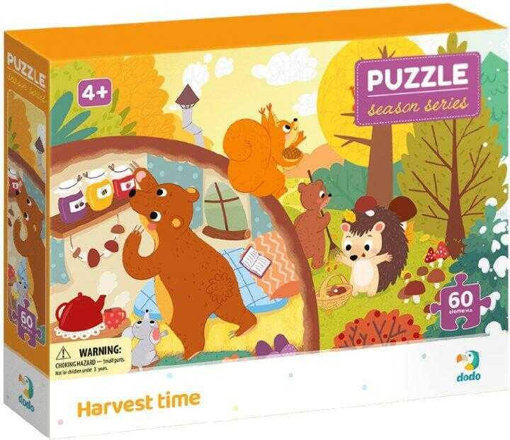 Пазл 60 эл. "Уборка в лесу" 300413 (36) "Dodo", размер элемента 4.5х3.5см, размер собранной картинки 
Пазл 60 эл. "Уборка в лесу" 300413 (36) "Dodo", размер элемента 4.5х3.5см, размер собранной картинки