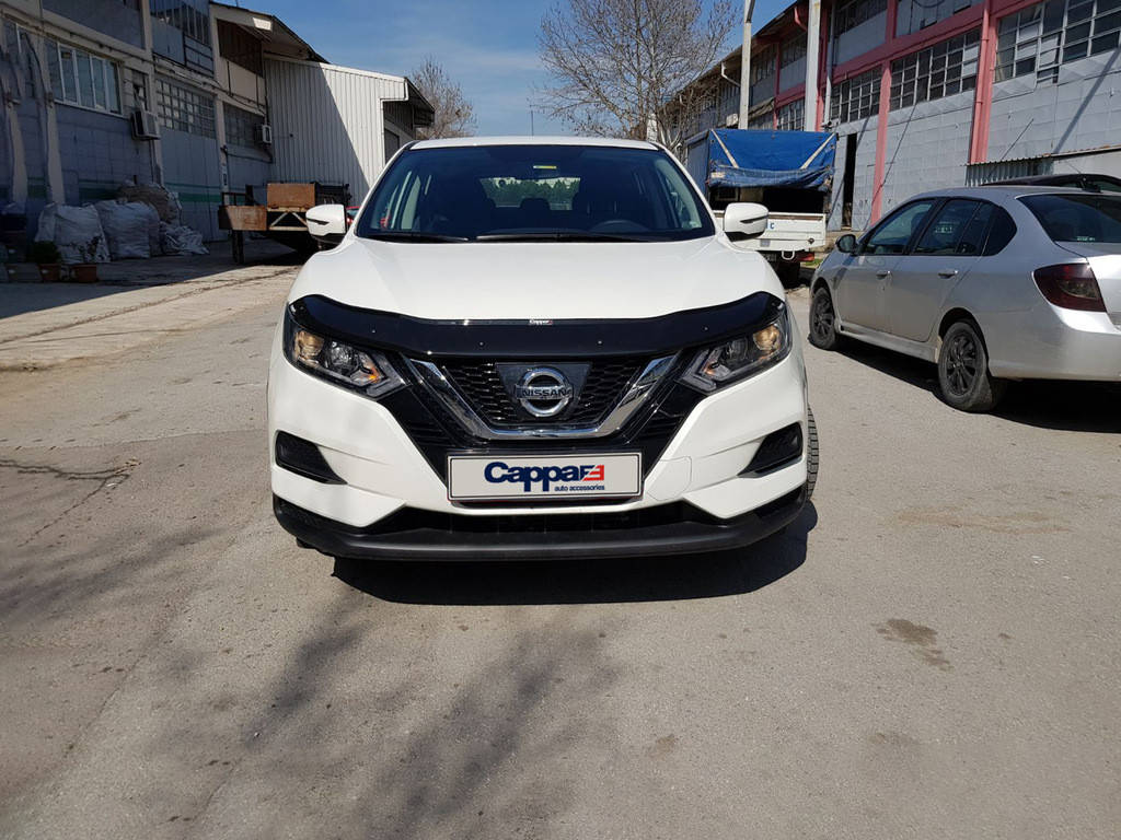 Дефлектор капота EuroCap (2017+) Nissan Qashqai 2014↗ гг. TSR Дефлектор на капот (Мухобойка) Ниссан Кашкай
Дефлектор капота EuroCap (2017+) Nissan Qashqai 2014↗ гг. TSR Дефлектор на капот (Мухобойка) Ниссан Кашкай