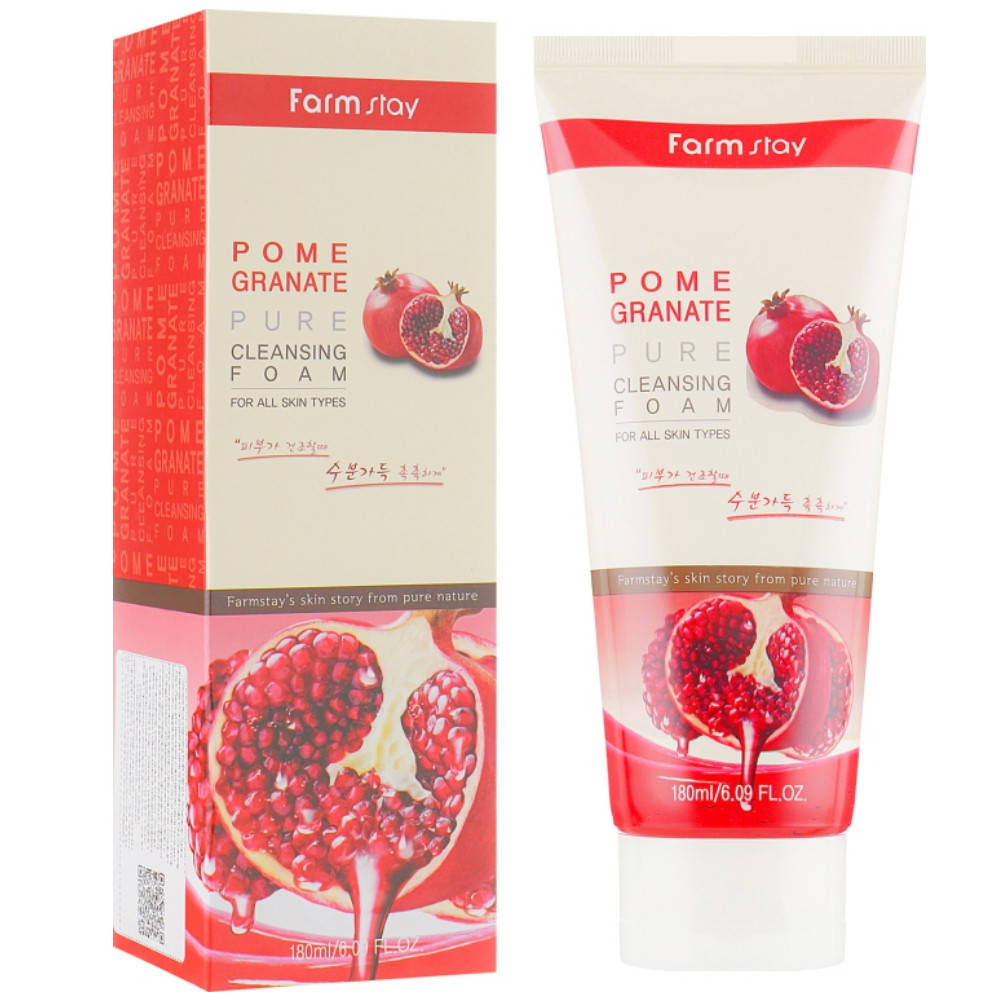 Пенка для умывания лица с экстрактом граната Farmstay Pomegranate Pure Cleansing Foam 180 мл (8809317289618)
Пенка для умывания лица с экстрактом граната Farmstay Pomegranate Pure Cleansing Foam 180 мл (8809317289618)
