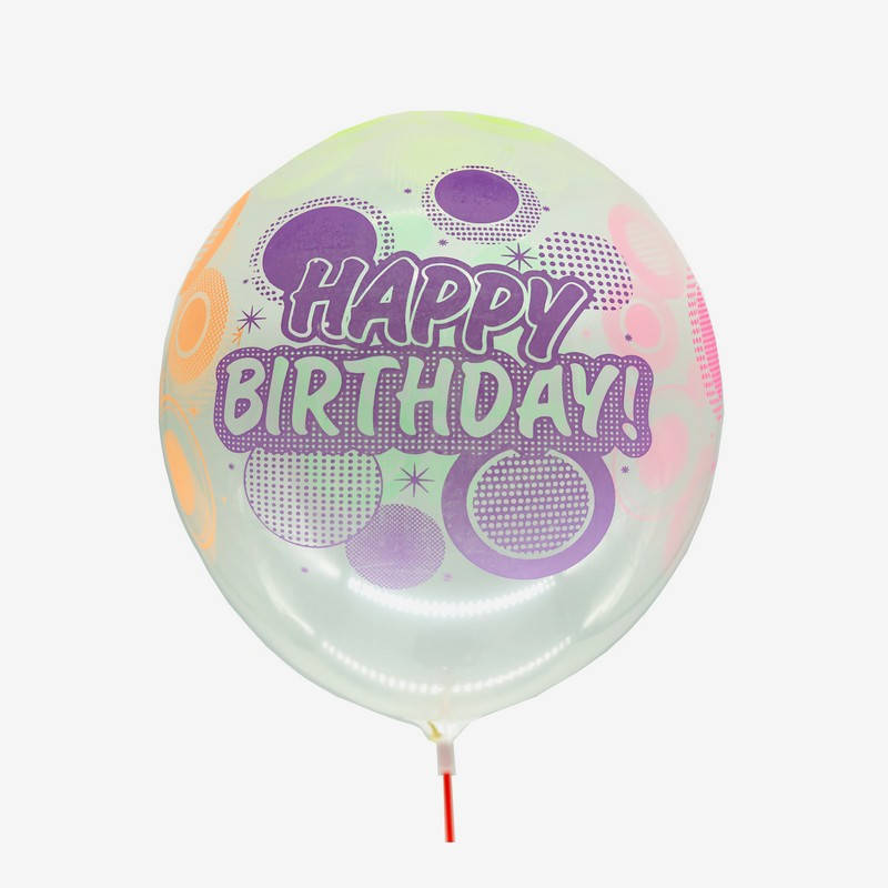 Шары воздушные латексные "Balloons" (3022-2, 1/800/12, 12 дюймов, 2,5 гр, с неоновой надписью Happy birthday)
Шары воздушные латексные "Balloons" (3022-2, 1/800/12, 12 дюймов, 2,5 гр, с неоновой надписью Happy birthday)