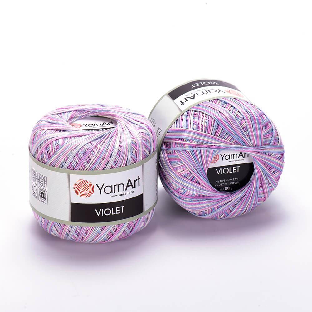 YarnArt Violet Melange (Ярн Арт Виолет Меланж) № 3053 (Пряжа мерсеризованный хлопок, нитки для вязания), Фиолетовый
YarnArt Violet Melange (Ярн Арт Виолет Меланж) № 3053 (Пряжа мерсеризованный хлопок, нитки для вязания), Фиолетовый