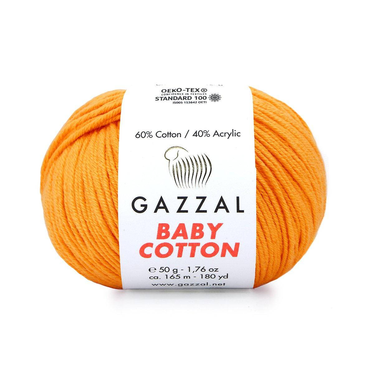Gazzal Baby Cotton № 3416 оранж
Gazzal Baby Cotton № 3416 оранж