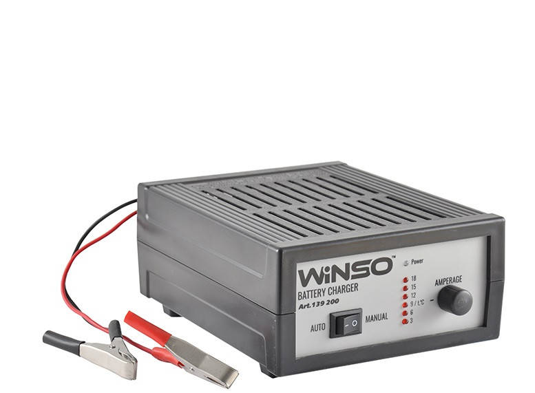Зарядное устройство для АКБ 240W Winso \ Автомобильное зарядное устройство автомобиля 18А Winso
Зарядное устройство для АКБ 240W Winso \ Автомобильное зарядное устройство автомобиля 18А Winso