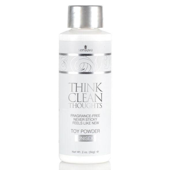Пудра для ухода за интимными игрушками Sensuva Think Clean Thoughts Toy Powder 56 грамм Пошлая Аленка
Пудра для ухода за интимными игрушками Sensuva Think Clean Thoughts Toy Powder 56 грамм Пошлая Аленка