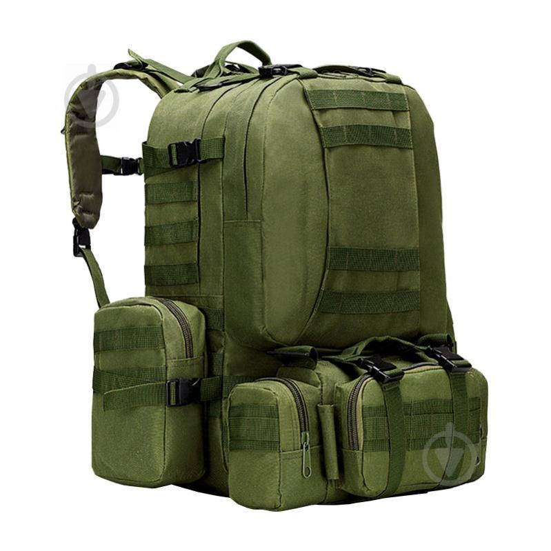 Рюкзак тактический Армейский (Олива Койот) Tactic Bag 55 литров + 3 подсумка 10Л, Оливковый
Рюкзак тактический Армейский (Олива Койот) Tactic Bag 55 литров + 3 подсумка 10Л, Оливковый