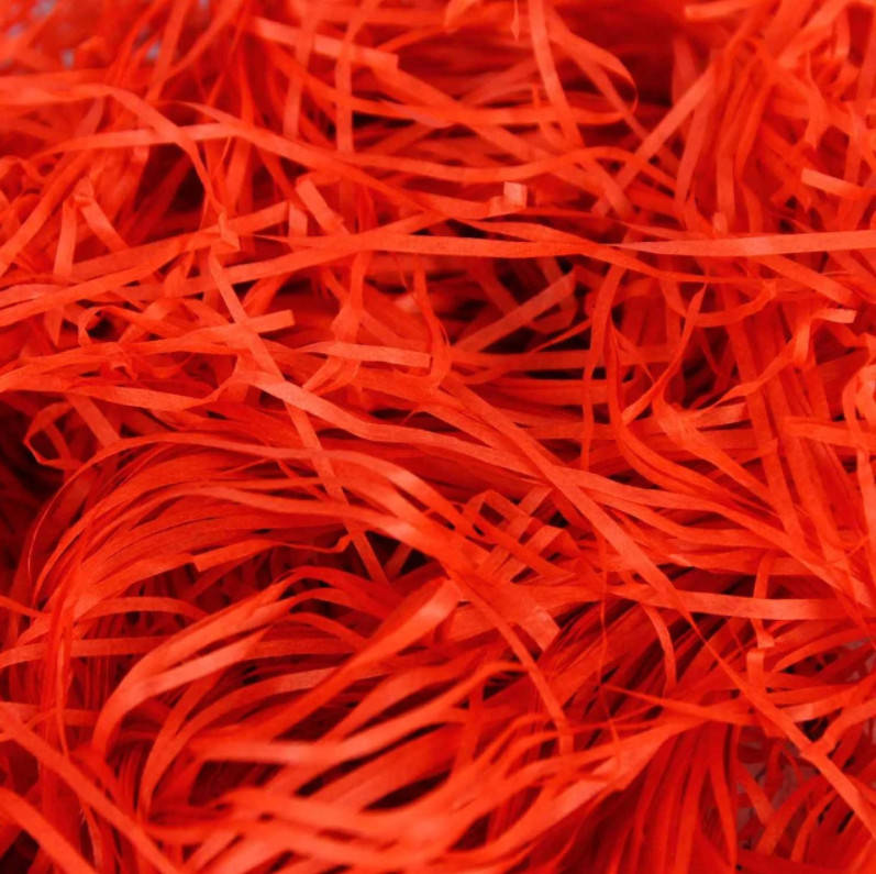 Наполнитель бумажный из тишью 20 гр, цвет красный
Наполнитель бумажный из тишью 20 гр, цвет красный