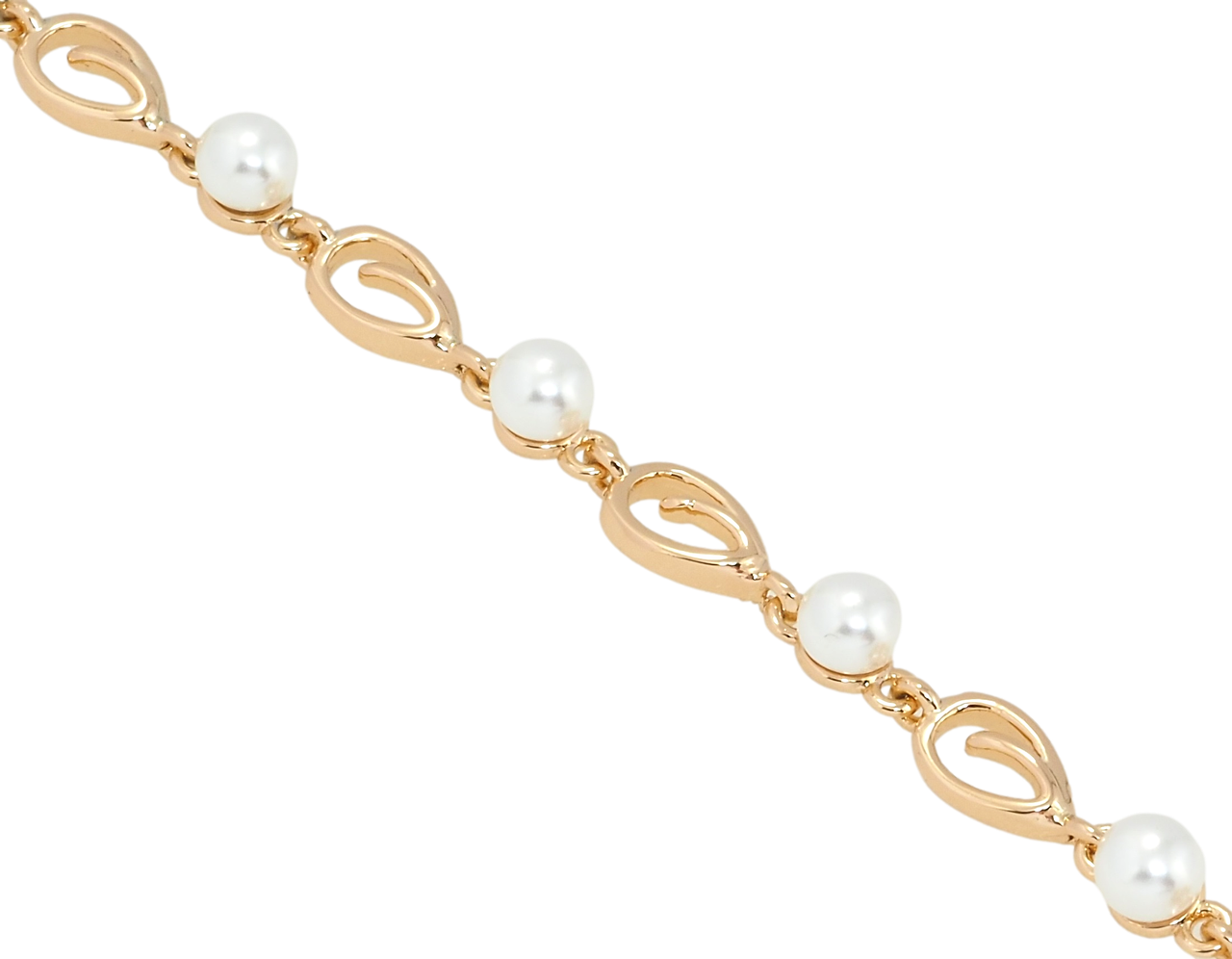 Браслет Xuping Позолота 18K "Звенья капельки с жемчужинами" длина с доп.замком 17,19см х 5мм
Браслет Xuping Позолота 18K "Звенья капельки с жемчужинами" длина с доп.замком 17,19см х 5мм
