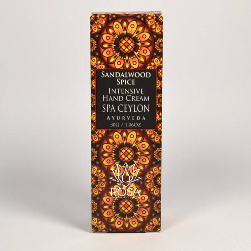 Интенсивный крем для рук Сандал и пряности (Sandalwood Spice Intensive Hand Cream, Spa Ceylon),30г
Интенсивный крем для рук Сандал и пряности (Sandalwood Spice Intensive Hand Cream, Spa Ceylon),30г