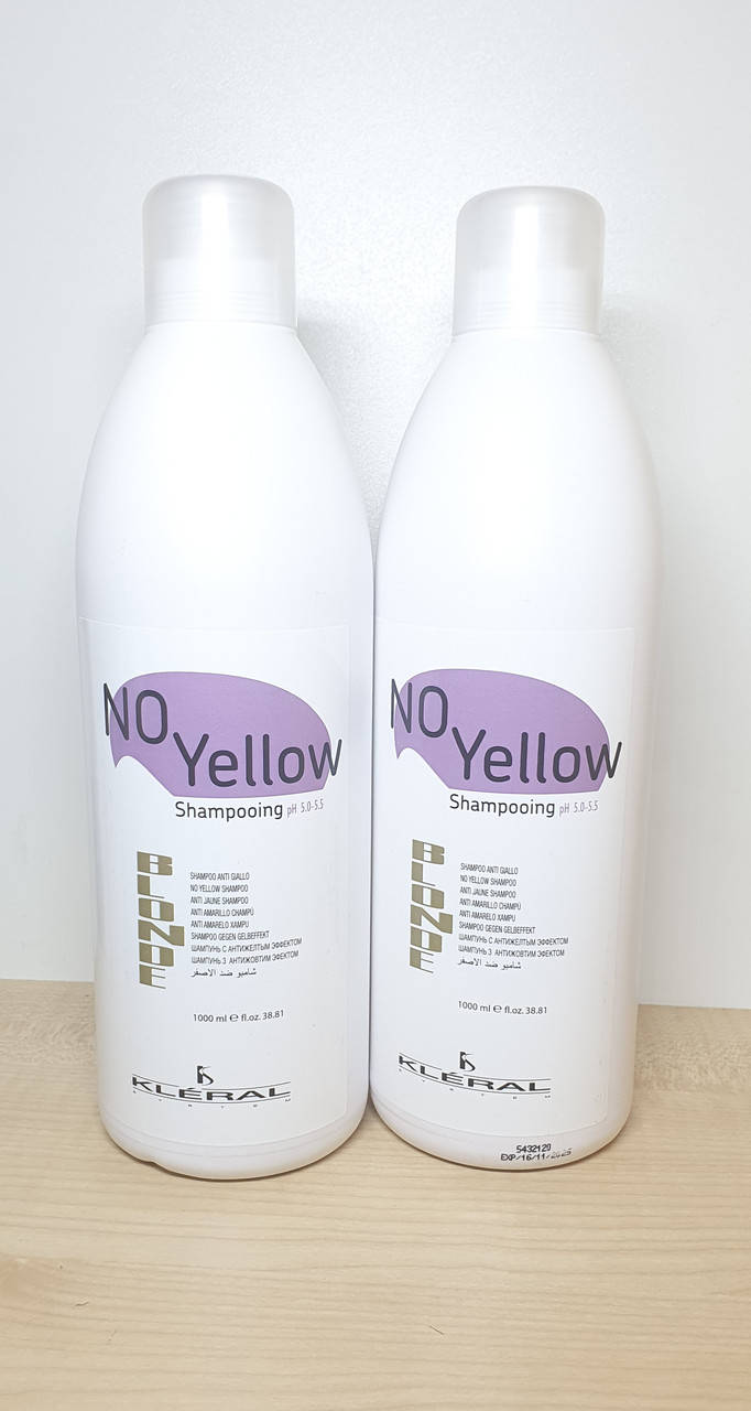 Шампунь с антижелтым эффектом седых и осветленных волос Kleral System Anti-Yellow Shampoo, 1000 мл
Шампунь с антижелтым эффектом седых и осветленных волос Kleral System Anti-Yellow Shampoo, 1000 мл