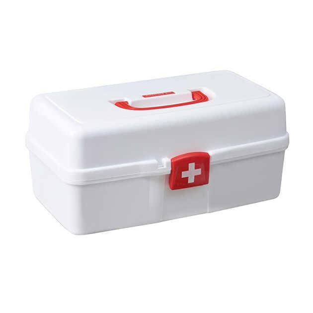 Аптечка для лекарств, большой органайзер для медикаментов пластиковый белый MVM PC-10 WHITE 
Аптечка для лекарств, большой органайзер для медикаментов пластиковый белый MVM PC-10 WHITE