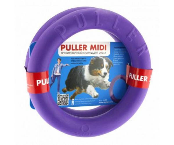 Тренировочные снаряды для собак 20 см Collar Puller MIDI (Пуллер Миди) 2 кольца, Фиолетовый
Тренировочные снаряды для собак 20 см Collar Puller MIDI (Пуллер Миди) 2 кольца, Фиолетовый