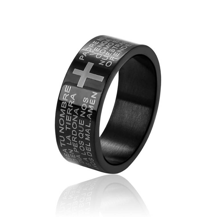 Кольцо Католическое Xuping из стали 33084 размер 17