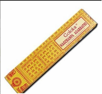 Пахощі Голока Наг Чампа 15г, Благовоние пыльцовое Goloka Nag Champa Masala Incense, Аромапалочки имасальные
Пахощі Голока Наг Чампа 15г, Благовоние пыльцовое Goloka Nag Champa Masala Incense, Аромапалочки имасальные