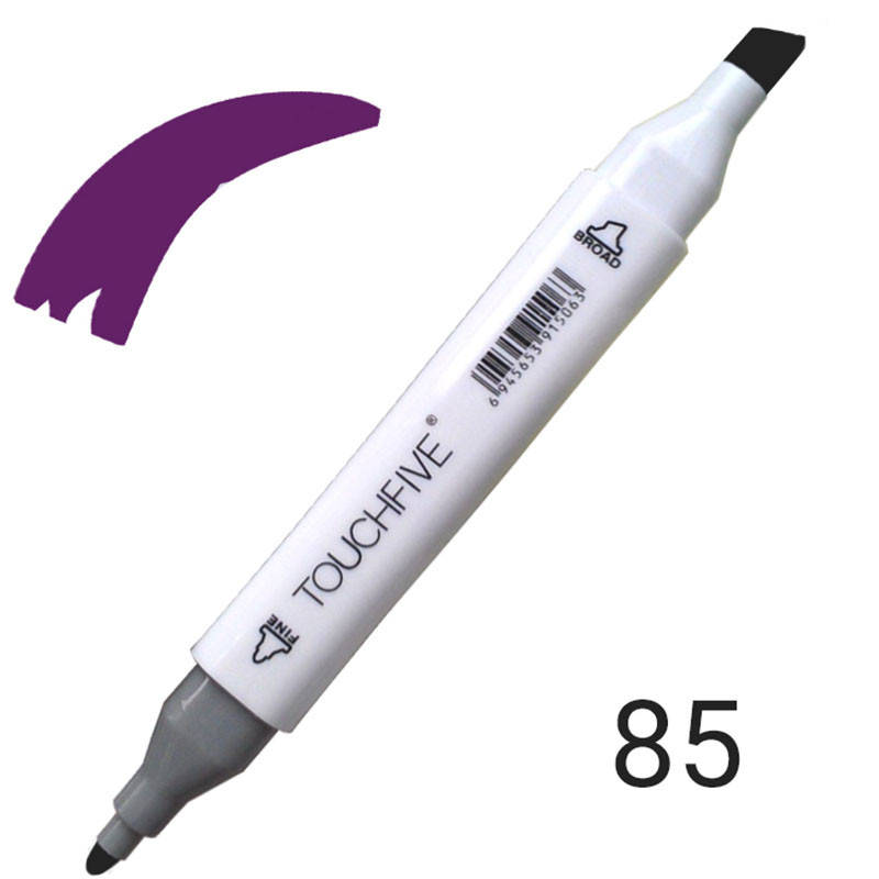 Маркер двосторонній TouchFive №85 Vivid Purple (Фіолетовий яскравий) (TF2209-85), Фиолетовый
Маркер двосторонній TouchFive №85 Vivid Purple (Фіолетовий яскравий) (TF2209-85), Фиолетовый