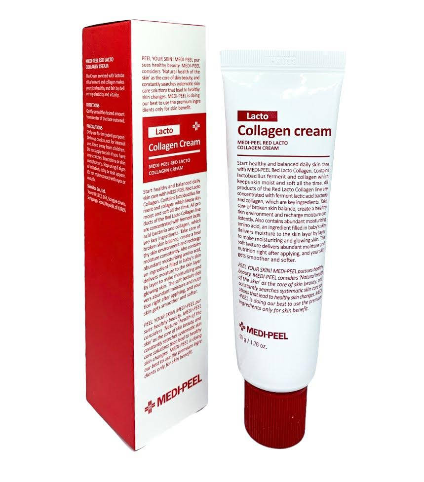 Укрепляющий крем с коллагеном и лактобактериями Medi-Peel Red Lacto Collagen Cream - 50 ml
Укрепляющий крем с коллагеном и лактобактериями Medi-Peel Red Lacto Collagen Cream - 50 ml