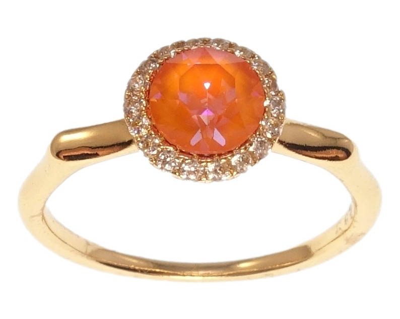 Кольцо Xuping Позолота 18K с кр-ми Swarovski "Кристалл Peach Delite в обрамлении циркония, ø 8мм" р.18.5
Кольцо Xuping Позолота 18K с кр-ми Swarovski "Кристалл Peach Delite в обрамлении циркония, ø 8мм" р.18.5