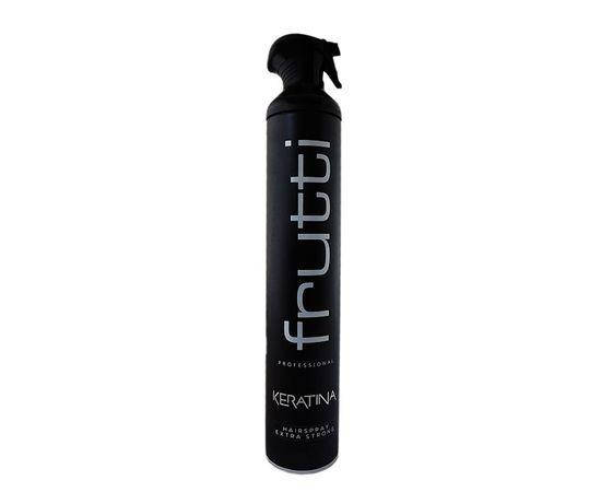 Лак для волосся екстра сильної фіксації FRUTTI Hairspray Extra Strong Keratina чорний 750 мл
Лак для волосся екстра сильної фіксації FRUTTI Hairspray Extra Strong Keratina чорний 750 мл