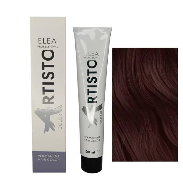 Стойкая крем-краска для волос Elea Professional Artisto Color 6.72 Коричнево-фиолетовый тёмно-русый 100 мл 
Стойкая крем-краска для волос Elea Professional Artisto Color 6.72 Коричнево-фиолетовый тёмно-русый 100 мл
