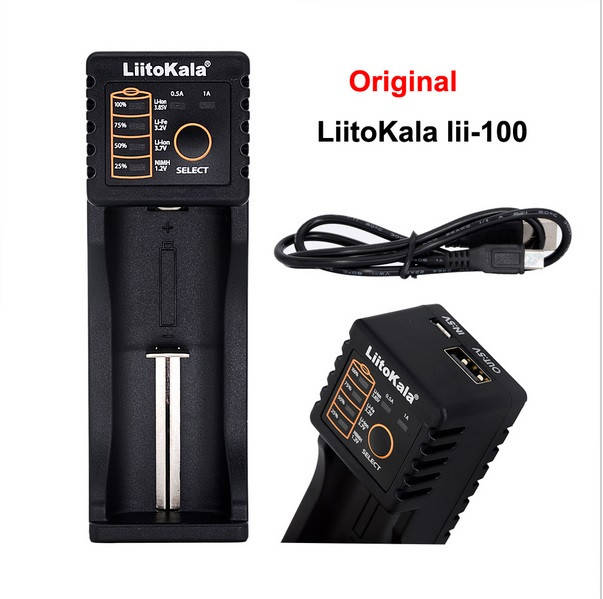 Liitokala Lii-100 Зарядное устройство для AA, AAA, 16340, 18650, 26650, 20700 и др. Оригинал, гарантия.
Liitokala Lii-100 Зарядное устройство для AA, AAA, 16340, 18650, 26650, 20700 и др. Оригинал, гарантия.