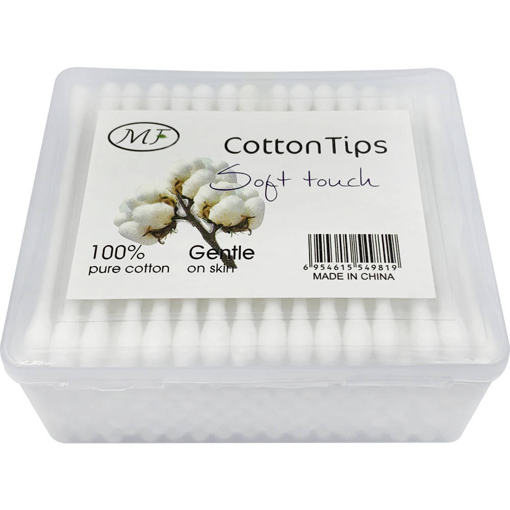 Ватные палочки MF Soft Touch, упаковка 150 шт.
Ватные палочки MF Soft Touch, упаковка 150 шт.