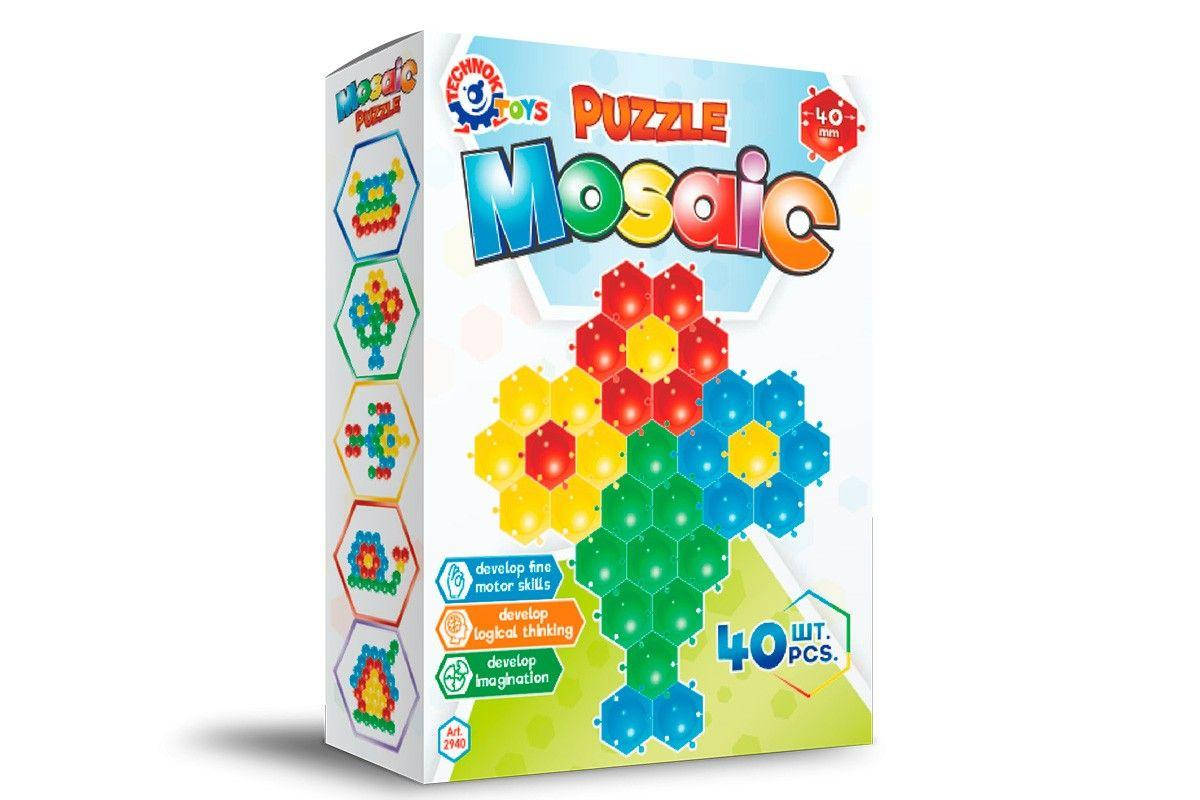 Игрушка мозаика-пазлы 40шт, ТехноК, 2940
Игрушка мозаика-пазлы 40шт, ТехноК, 2940