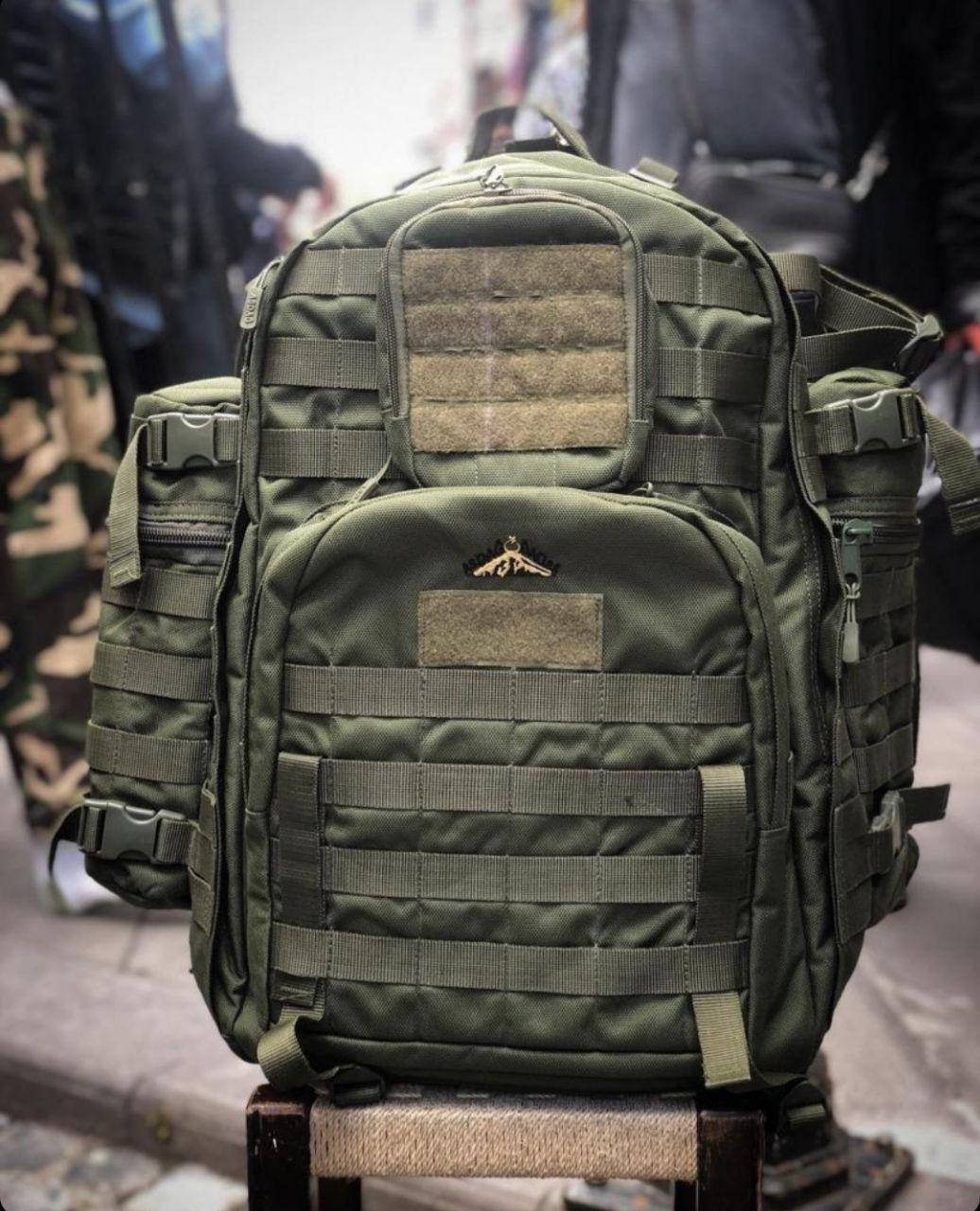 РЮКЗАК Армейский ТАКТИЧЕСКИЙ С СИСТЕМОЙ MOLLE военный 80 литров Турецкое производство Олива
РЮКЗАК Армейский ТАКТИЧЕСКИЙ С СИСТЕМОЙ MOLLE военный 80 литров Турецкое производство Олива