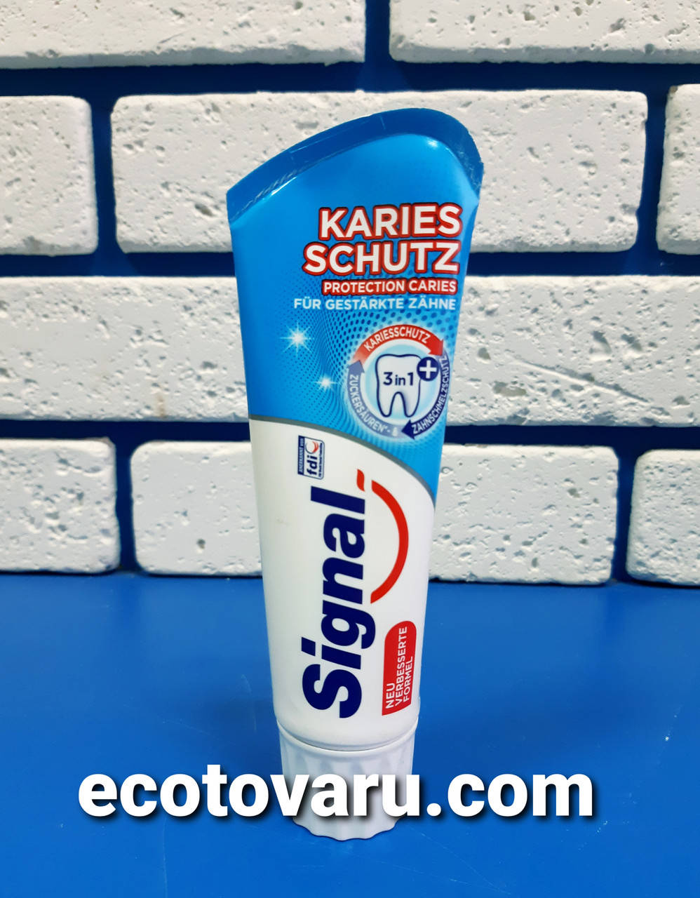 Зубная паста Signal Kariesshutz (от кариеса) 75мл
Зубная паста Signal Kariesshutz (от кариеса) 75мл
