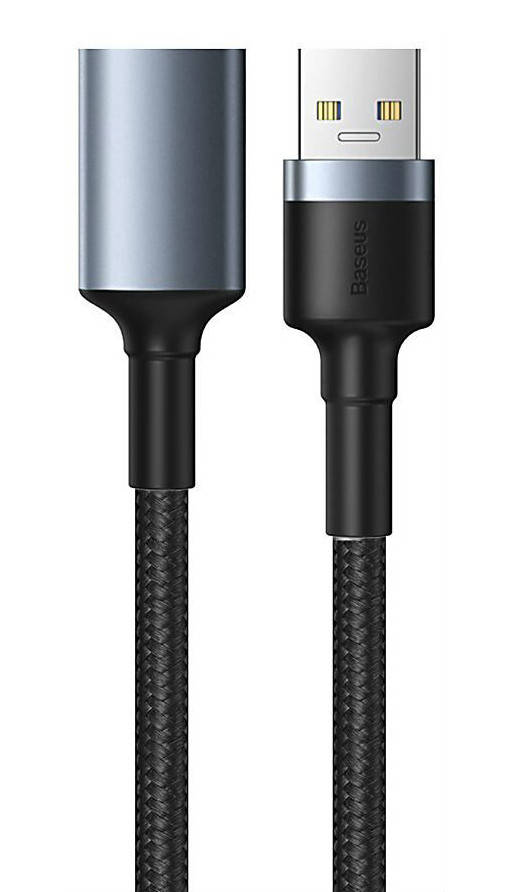 Кабель-удлинитель Baseus Cafule USB3.0 Male - USB3.0 Female 2 A 1 м Черный/ Серый (CADKLF-B0G)
Кабель-удлинитель Baseus Cafule USB3.0 Male - USB3.0 Female 2 A 1 м Черный/ Серый (CADKLF-B0G)